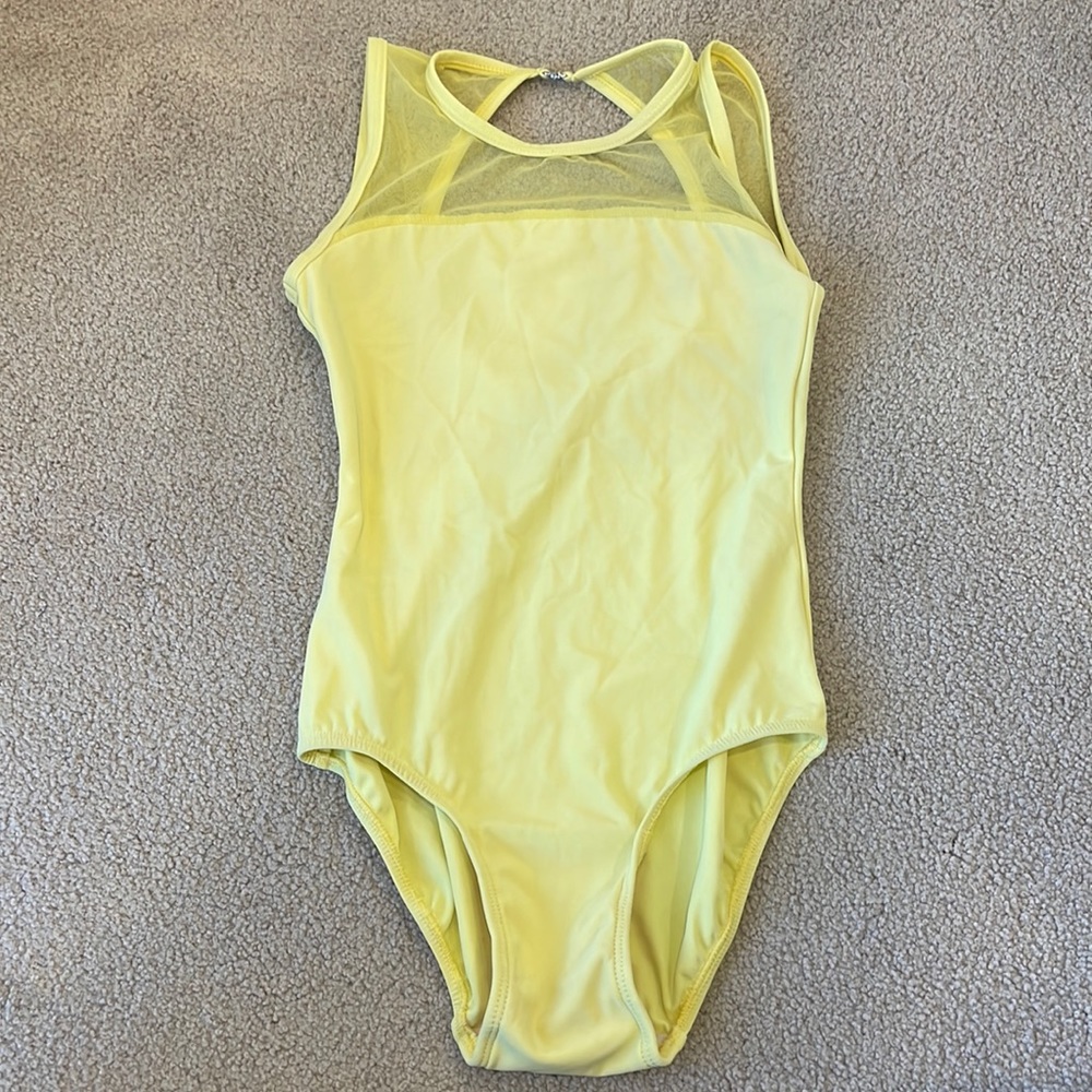 Eleve XS leotard - light yellow